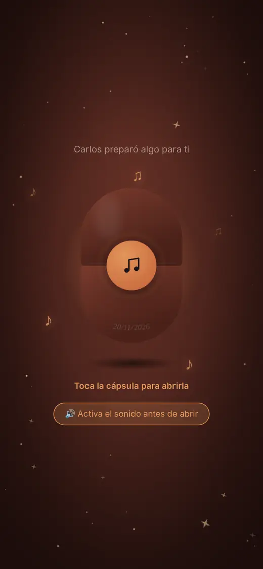 Una cápsula cerrada